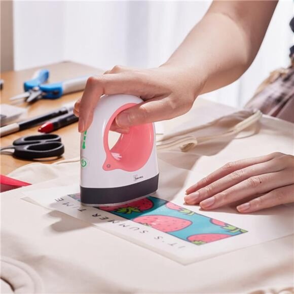 MIniHeat Press Machine – Easy for T-Shirts, Shoes, Hats, and Vinyl Project - Picture 4 of 7